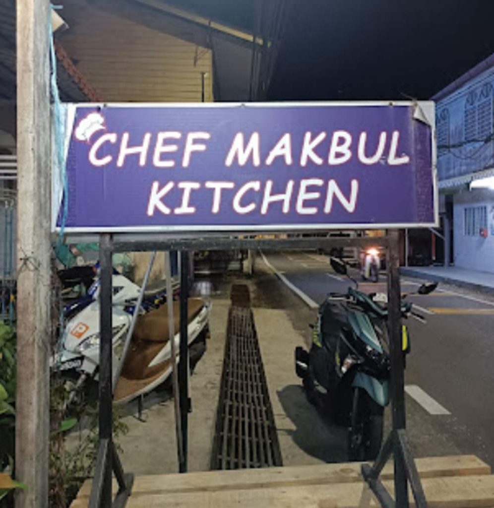 Chef Makbul Kitchen Pangkor Island - Signboard